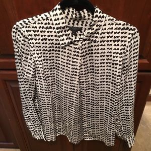 Jcrew heart boy shirt size 8